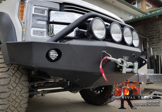 Ford Front Bumper With PIAA LEDs (5)
