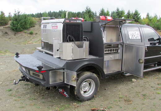 9-446 Rival Paladin II 56 Portable Rig Welder's Truck Deck (13) (Custom)