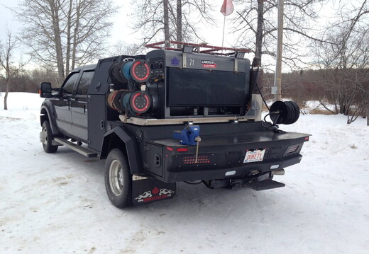 9-490 Rival Paladin II 56 Stock Portable Rig Welder's Truck Deck for Dually LB (19)