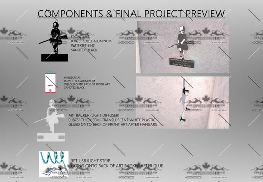 WJ289-WA-BC21-- BILL MEMORIAL PIECE