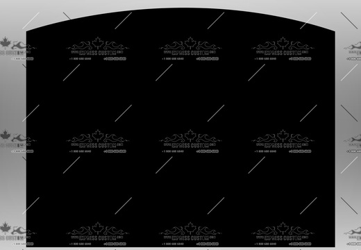 WJ364-MI-BC18-- TOMBSTONE PIECE