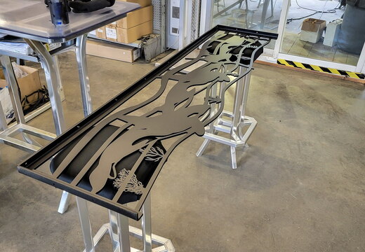 WJ410-WA-BC23-- ORCA FIREPLACE PANEL