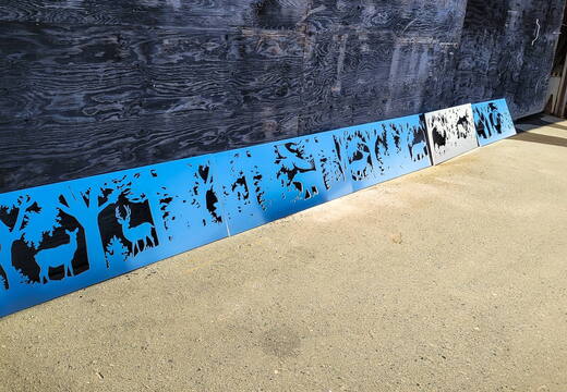 WJ411-GI-BC23-- 5 PANEL OUTDOOR WOODS INSERTS