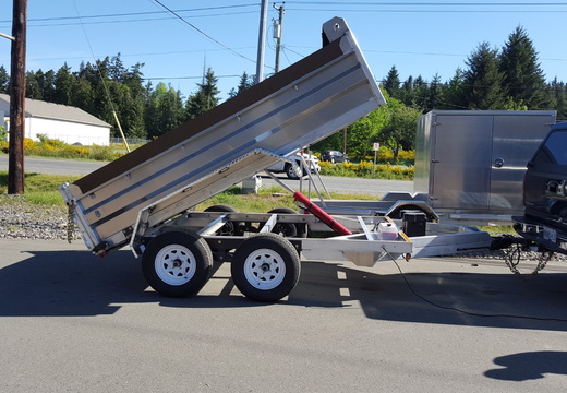 6' x 10' 7000 GVW Dump Trailer With Tarp Roller Kit